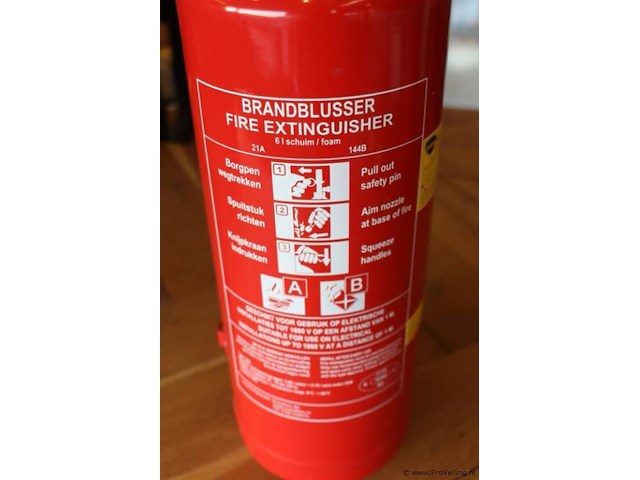 Arbo centrum brandblusser, 6ltr schuim - afbeelding 2 van  3