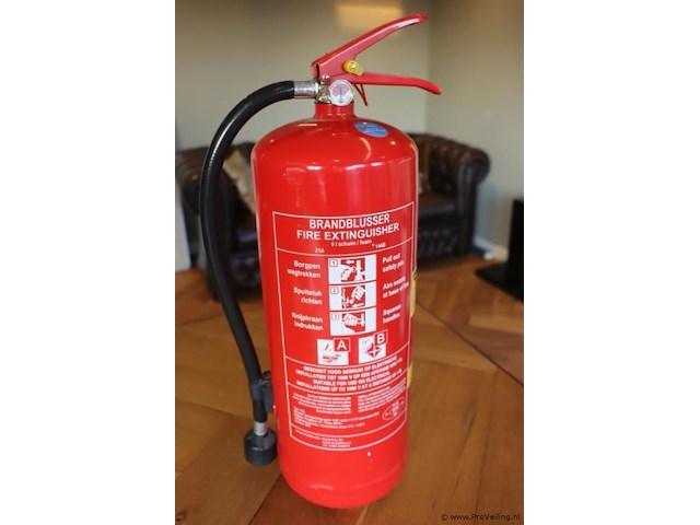 Arbo centrum brandblusser, 6ltr schuim - afbeelding 1 van  3