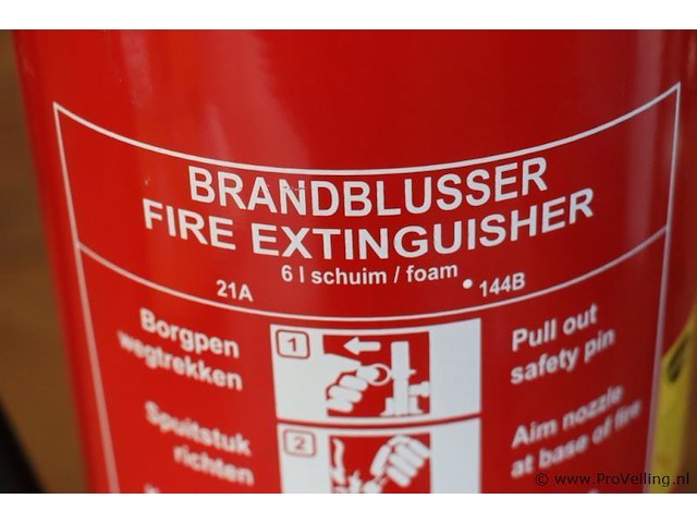 Arbo centrum brandblusser, 6ltr schuim - afbeelding 2 van  3