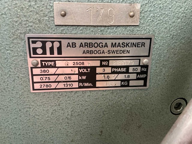 Arboga g2508 kolomboormachine - afbeelding 8 van  8