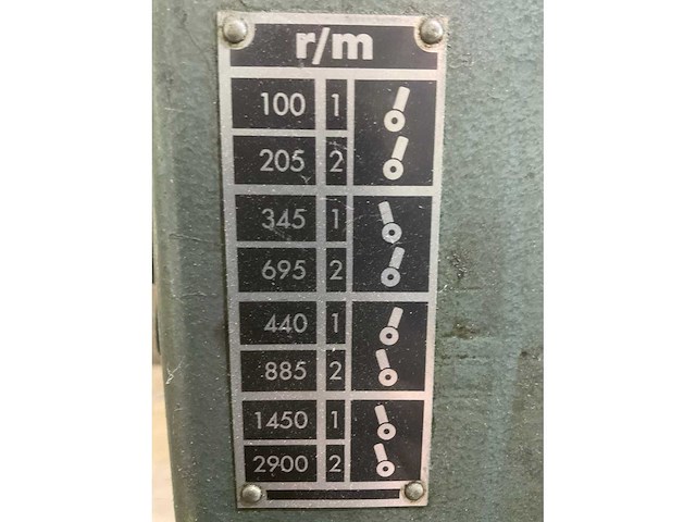 Arboga u2508 kolomboormachine - afbeelding 8 van  9