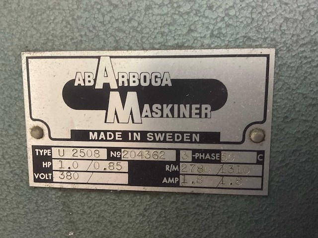 Arboga u2508 kolomboormachine - afbeelding 9 van  9