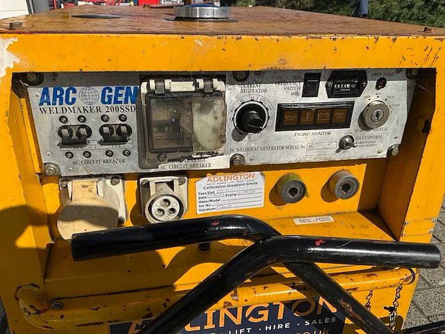 Arc gen weldmaker 200ssd lasdiesel - afbeelding 4 van  7
