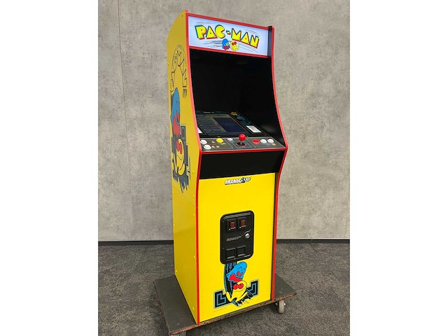 Arcade1up - pac-man deluxe retro arcadekast - afbeelding 1 van  2