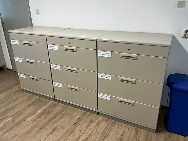 Archief ladekast (4x) - afbeelding 1 van  6