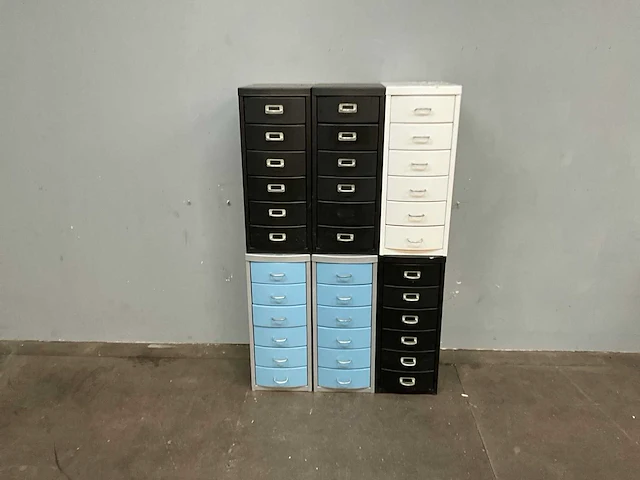 Archiefkast 41x28x68 cm (6x) - afbeelding 1 van  5
