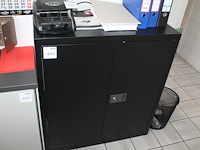 Archiefkast met 2 deuren. afmeting 90 x 40 x 100 cm. - afbeelding 1 van  2