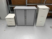 Archiefkast met 2 ladeblokken