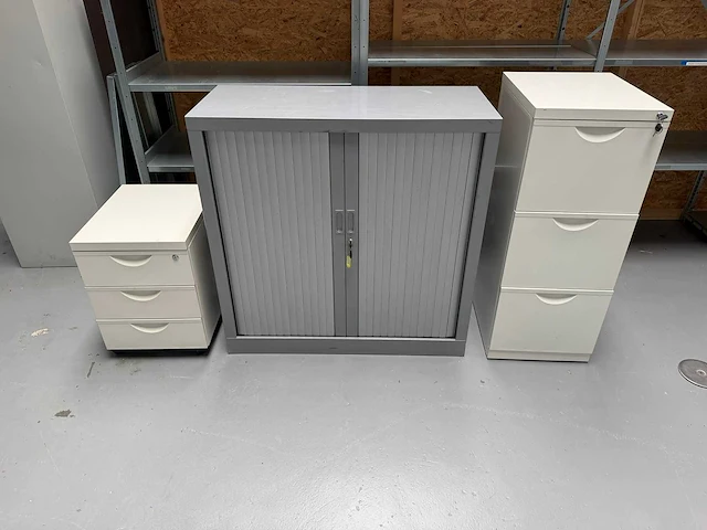 Archiefkast met 2 ladeblokken - afbeelding 1 van  3