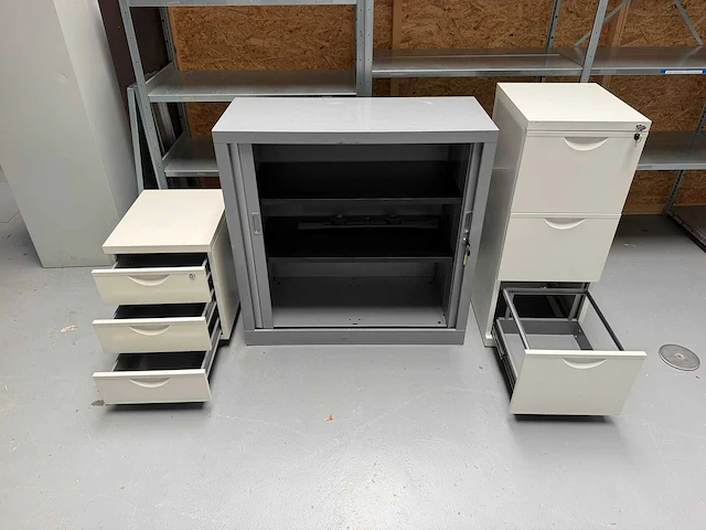 Archiefkast met 2 ladeblokken - afbeelding 3 van  3