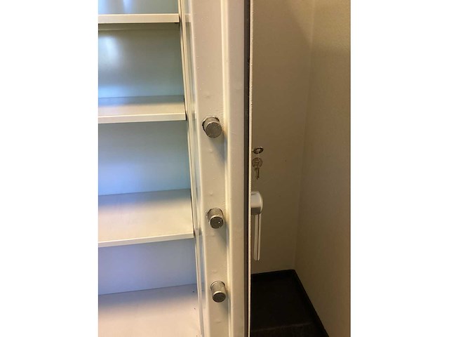 Archiefkast met dubbelbaard sleutelslot - afbeelding 2 van  2