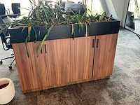 Archiefkast met plantenbak - afbeelding 2 van  2