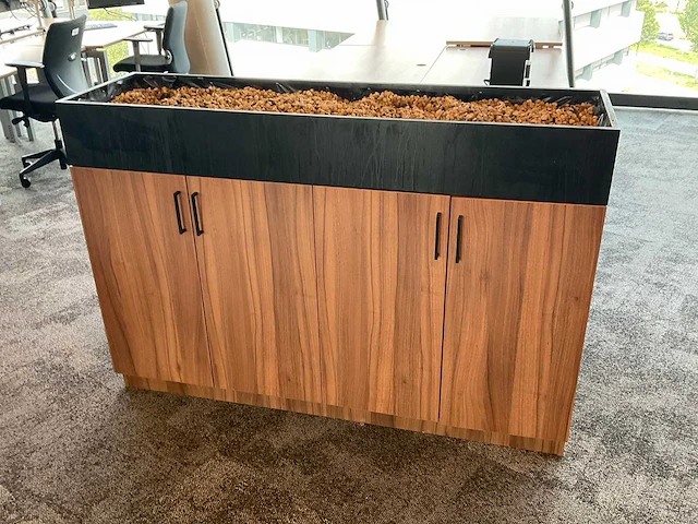Archiefkast met plantenbak - afbeelding 1 van  1