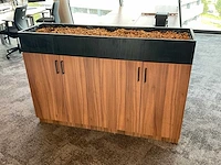 Archiefkast met plantenbak - afbeelding 1 van  1