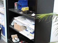 Archiefkast met twee roldeuren , afm. 120 x 47 x 166 cm. - afbeelding 2 van  2