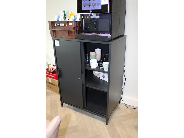 Archiefkast met twee schuifdeuren. afmeting 80 x 55 x 110 cm. - afbeelding 3 van  3