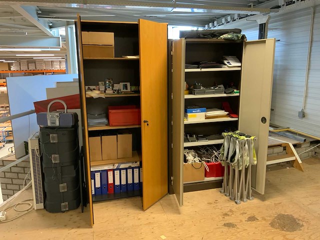 Archiefkasten met inhoud (2x) - afbeelding 1 van  4