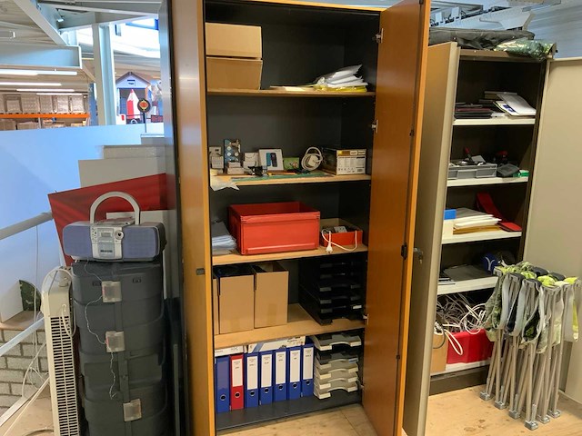 Archiefkasten met inhoud (2x) - afbeelding 3 van  4