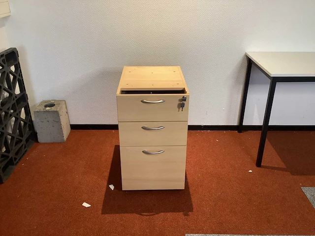 Archiefkastje met lades - afbeelding 1 van  6