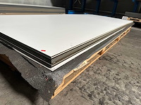 Archipan g-com 3103 hagelwit hpl plaat 3050x1300x6mm - afbeelding 1 van  3