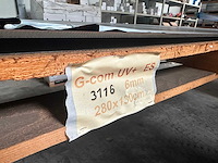 Archipan g-com 3116 steenrood uv+ hpl plaat 3050x1300x6mm - afbeelding 2 van  4