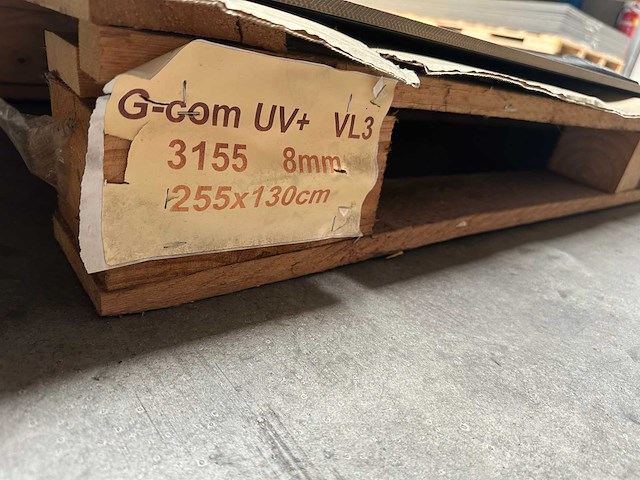 Archipan g-com 3155 antraciet uv+ hpl plaat 2550x1300x8mm - afbeelding 3 van  3