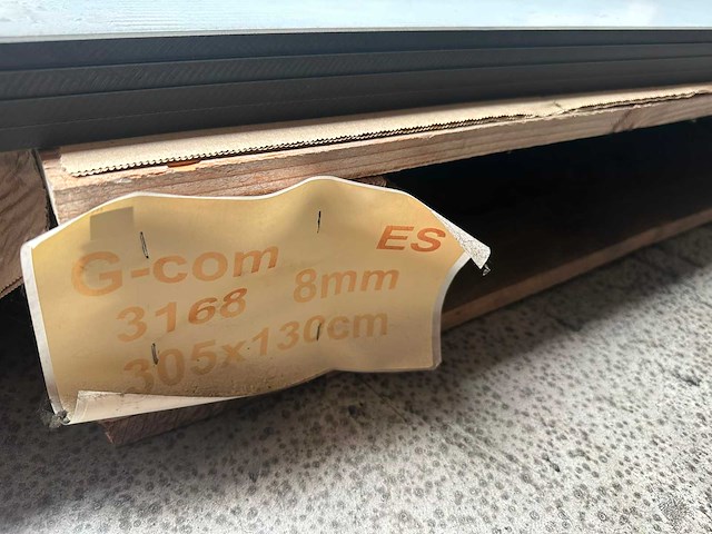 Archipan g-com 3168 middengrijs uv+ hpl plaat 3050x1300x8mm - afbeelding 2 van  4