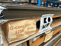 Archipan g-com 4255 donker olijf uv+ hpl plaat 3050x1300x6mm - afbeelding 4 van  4