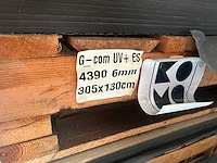 Archipan g-com 4390 bubinga uv+ hpl plaat 3050x1300x6mm - afbeelding 5 van  6