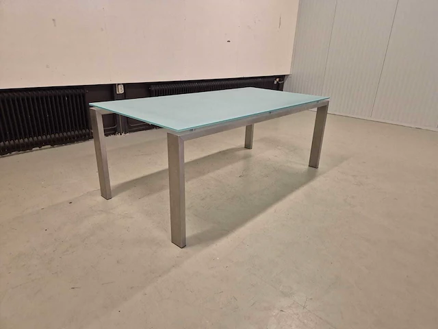 Arco - glazen - eettafel - diningtable - afbeelding 3 van  8