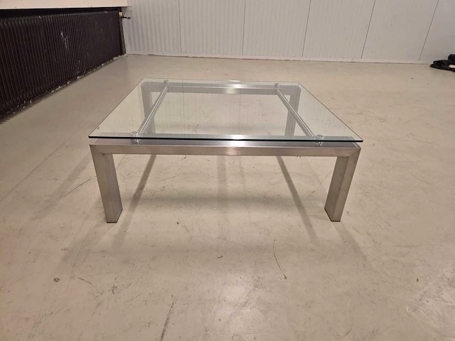 Arco - glazen - salontafel - coffee table - afbeelding 5 van  9
