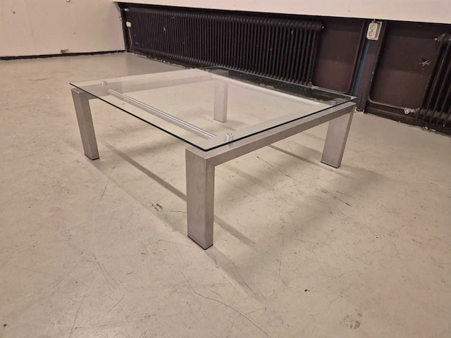 Arco - glazen - salontafel - coffee table - afbeelding 1 van  9