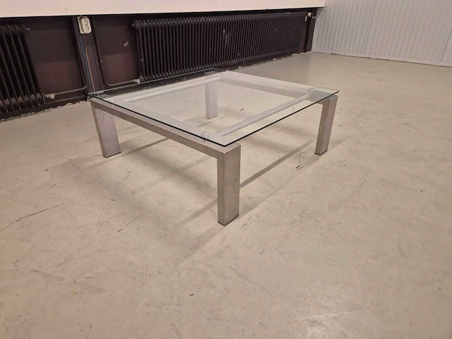 Arco - glazen - salontafel - coffee table - afbeelding 2 van  9