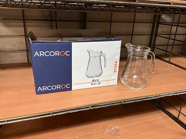 Arcoroc arc waterkaraffen (6x) - afbeelding 1 van  4