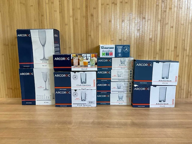 Arcoroc assorti glaswerk - afbeelding 1 van  5