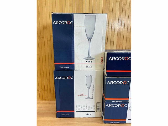 Arcoroc assorti glaswerk - afbeelding 2 van  5
