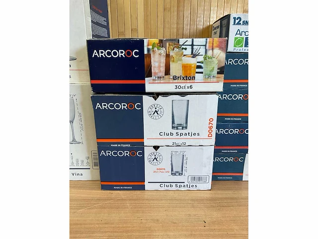 Arcoroc assorti glaswerk - afbeelding 3 van  5