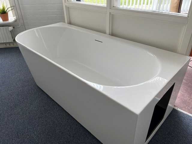 Arcqua - acryl ligbad back to wall - ligbad 170x80cm - afbeelding 3 van  5