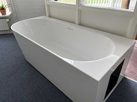 Arcqua - acryl ligbad back to wall - ligbad 170x80cm - afbeelding 3 van  6