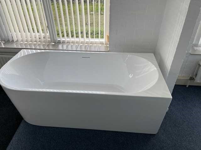 Arcqua - back to wall - hoekbad rechts 170 cm - afbeelding 2 van  5