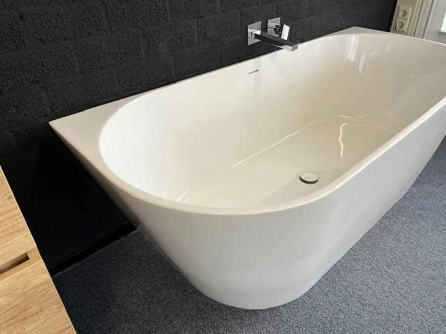 Arcqua - back to wall pinto - half vrijstaand bad 170 x 73 cm - afbeelding 6 van  9