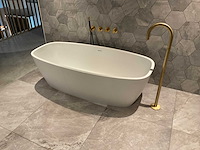 Arcqua - cali - cast marble - vrijstaand bad 174 x 78 cm