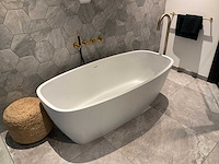 Arcqua - cali - cast marble - vrijstaand bad 174 x 78 cm - afbeelding 2 van  6