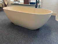 Arcqua - cusco - cast marble - vrijstaand ligbad 155 x 75 cm - afbeelding 5 van  8