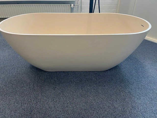 Arcqua - cusco - cast marble - vrijstaand ligbad 155 x 75 cm - afbeelding 8 van  8