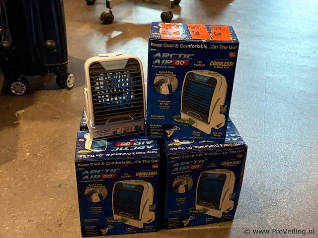 Arctic air go - mobiele luchtkoeler - ca. 6 stuks - afbeelding 2 van  4
