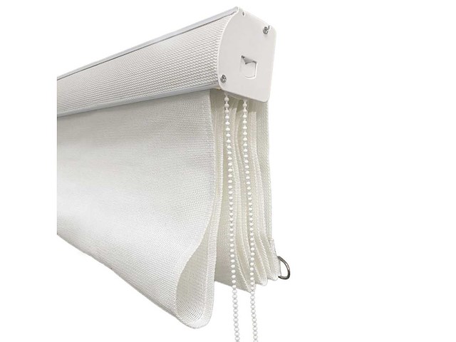Arctic white - vouwgordijn 248x240cm (4x) - afbeelding 2 van  3