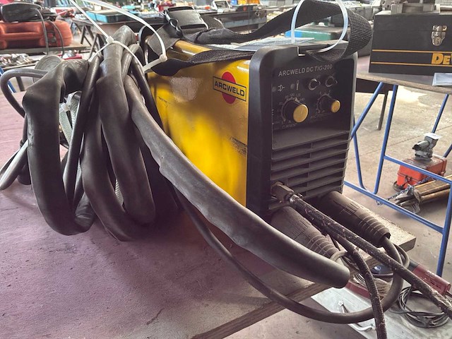 Arcweld dc tig-200 tig-lasmachine - afbeelding 3 van  5