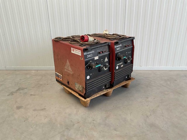 Arcweld wirematic 3003 lasapparaat (2x) - afbeelding 1 van  8