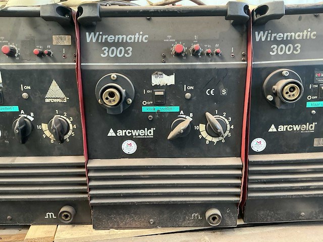 Arcweld wirematic3003 lasapparaat (3x) - afbeelding 6 van  10
